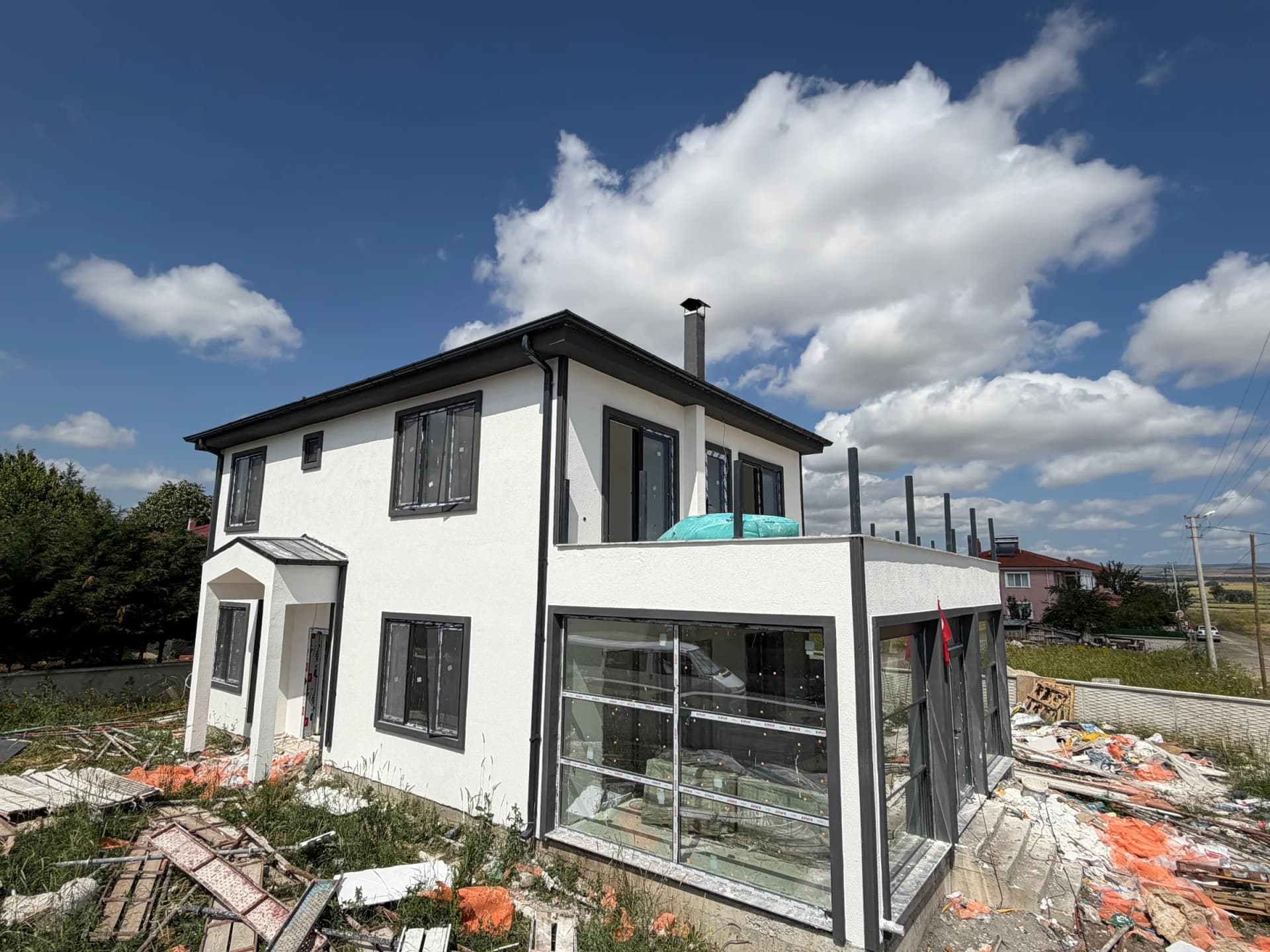 Gölbaşı 214m2 Anahrar Teslim Hafif Çelik Villa galeri görseli 4