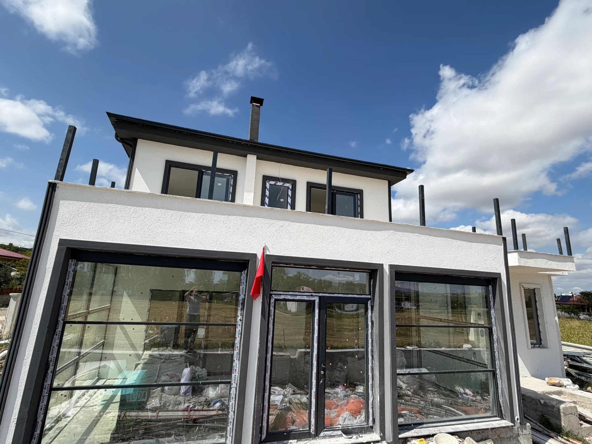 Gölbaşı 214m2 Anahrar Teslim Hafif Çelik Villa galeri görseli 3