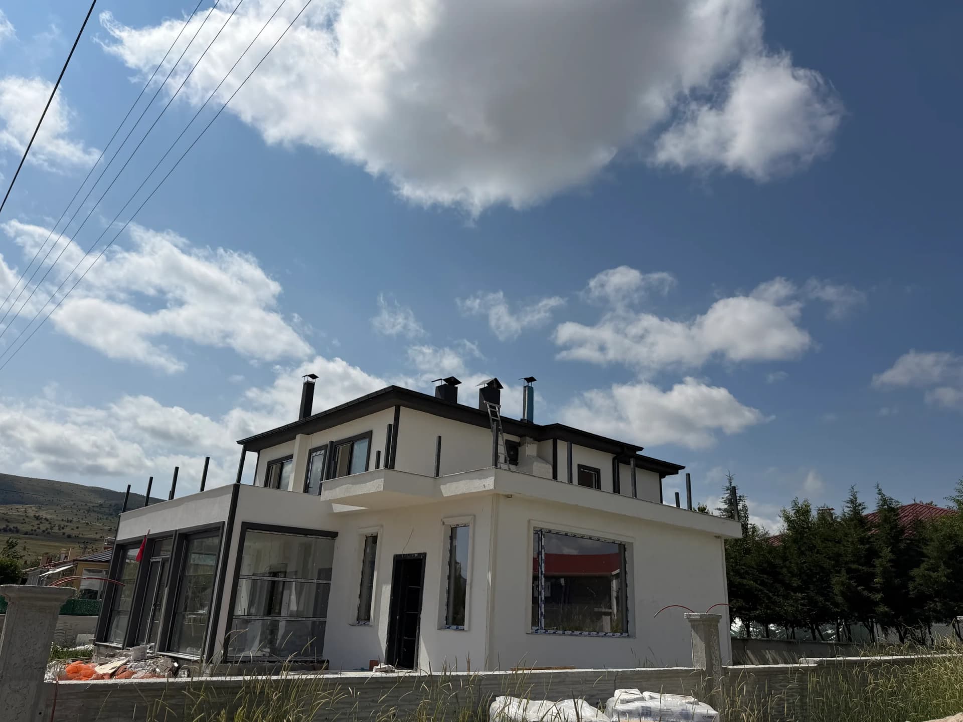 Gölbaşı 214m2 Anahrar Teslim Hafif Çelik Villa